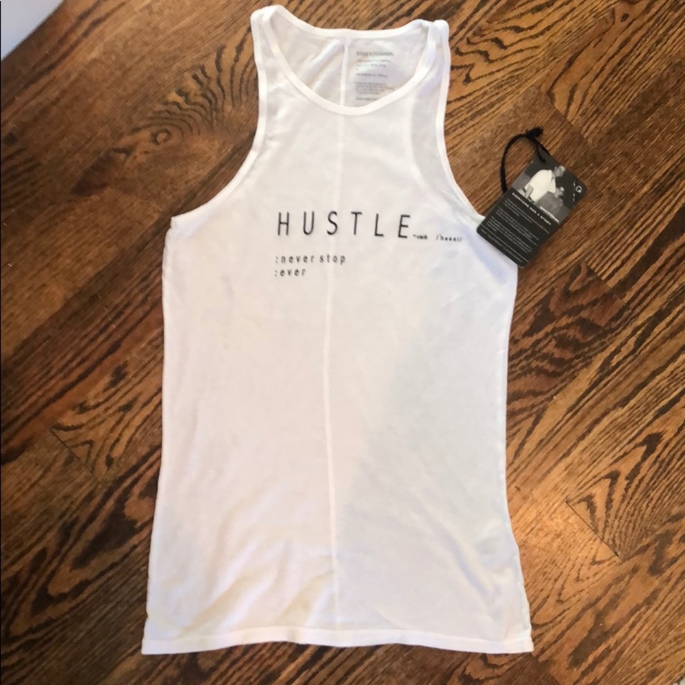 good hYOUman HUSTLE tank top